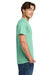 Gildan H000 Mens Hammer Short Sleeve Crewneck T-Shirt Island Reef Green Model Side