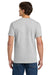 Gildan H000 Mens Hammer Short Sleeve Crewneck T-Shirt Sport Grey Model Back