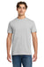 Gildan H000 Mens Hammer Short Sleeve Crewneck T-Shirt Sport Grey Model Front