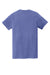 Gildan H000 Mens Hammer Short Sleeve Crewneck T-Shirt Flo Blue Flat Back