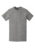 Gildan H000 Mens Hammer Short Sleeve Crewneck T-Shirt Heather Graphite Grey Flat Front