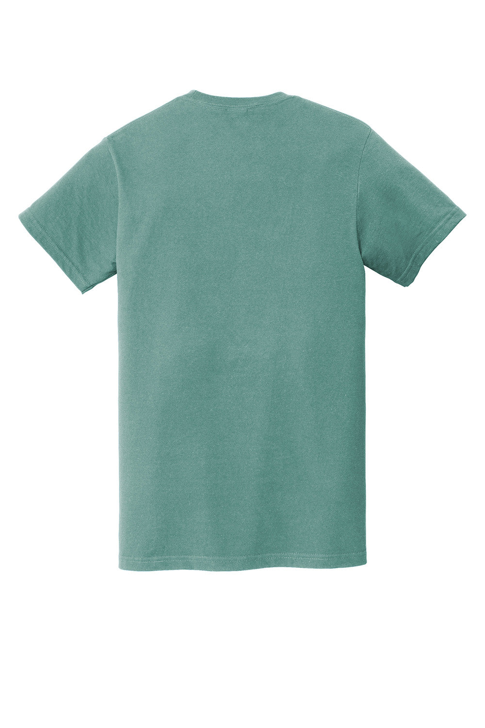 Gildan H000 Mens Hammer Short Sleeve Crewneck T-Shirt Seafoam Green Flat Back