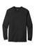 Gildan H400 Mens Hammer Long Sleeve Crewneck T-Shirt Black Flat Front