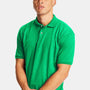 Hanes Mens EcoSmart Short Sleeve Polo Shirt - Kelly Green