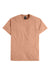 Hanes 42TB Mens X-Temp FreshIQ Moisture Wicking Short Sleeve Crewneck T-Shirt Heather Cantaloupe Orange Flat Front