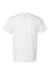 Hanes 42TB Mens X-Temp FreshIQ Moisture Wicking Short Sleeve Crewneck T-Shirt Eco White Flat Back