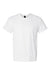 Hanes 42TB Mens X-Temp FreshIQ Moisture Wicking Short Sleeve Crewneck T-Shirt Eco White Flat Front