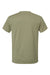 Hanes 4980 Mens Nano-T Short Sleeve Crewneck T-Shirt Heather Oregano Flat Back