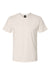 Hanes 4980 Mens Nano-T Short Sleeve Crewneck T-Shirt Parchment Flat Front