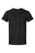 Hanes 498PT Mens Perfect-T PreTreat Short Sleeve Crewneck T-Shirt Black Flat Front