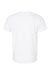 Hanes 498PT Mens Perfect-T PreTreat Short Sleeve Crewneck T-Shirt White Flat Back