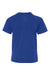 Hanes 498Y Youth Nano-T Short Sleeve Crewneck T-Shirt Deep Royal Blue Flat Back