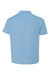 Hanes 498Y Youth Nano-T Short Sleeve Crewneck T-Shirt Light Blue Flat Back