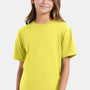 Hanes Youth Nano-T Short Sleeve Crewneck T-Shirt - Yellow