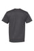 Hanes 5180/518T Mens Beefy-T Short Sleeve Crewneck T-Shirt Heather Charcoal Grey Flat Back