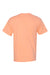 Hanes 5250/5250T Mens ComfortSoft Short Sleeve Crewneck T-Shirt Candy Orange Flat Back