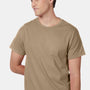 Hanes Mens ComfortSoft Short Sleeve Crewneck T-Shirt - Pebble