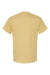 Hanes 5280 Mens ComfortSoft Short Sleeve Crewneck T-Shirt Athletic Gold Flat Back