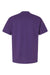 Hanes 5280 Mens ComfortSoft Short Sleeve Crewneck T-Shirt Athletic Purple Flat Back