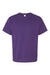 Hanes 5280 Mens ComfortSoft Short Sleeve Crewneck T-Shirt Athletic Purple Flat Front