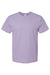 Hanes 5280 Mens ComfortSoft Short Sleeve Crewneck T-Shirt Lavender Purple Flat Front