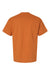 Hanes 5280 Mens ComfortSoft Short Sleeve Crewneck T-Shirt Texas Orange Flat Back