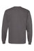 Hanes 5286 Mens ComfortSoft Long Sleeve Crewneck T-Shirt Smoke Grey Flat Back