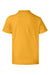 Hanes 5370 Youth EcoSmart Short Sleeve Crewneck T-Shirt Gold Flat Back