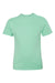 Hanes 5450/54500 Youth ComfortSoft Short Sleeve Crewneck T-Shirt Clean Mint Green Flat Front