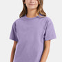 Hanes Youth ComfortSoft Short Sleeve Crewneck T-Shirt - Lavender Purple