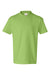 Hanes 5450/54500 Youth ComfortSoft Short Sleeve Crewneck T-Shirt Lime Green Flat Front