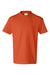 Hanes 5450/54500 Youth ComfortSoft Short Sleeve Crewneck T-Shirt Orange Flat Front