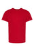 Hanes 5480 Youth ComfortSoft Short Sleeve Crewneck T-Shirt Athletic Crimson Red Flat Front