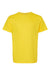 Hanes 5480 Youth ComfortSoft Short Sleeve Crewneck T-Shirt Athletic Yellow Flat Front