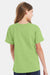 Hanes 5480 Youth ComfortSoft Short Sleeve Crewneck T-Shirt Lime Green Model Back