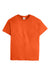 Hanes 5480 Youth ComfortSoft Short Sleeve Crewneck T-Shirt Orange Flat Front