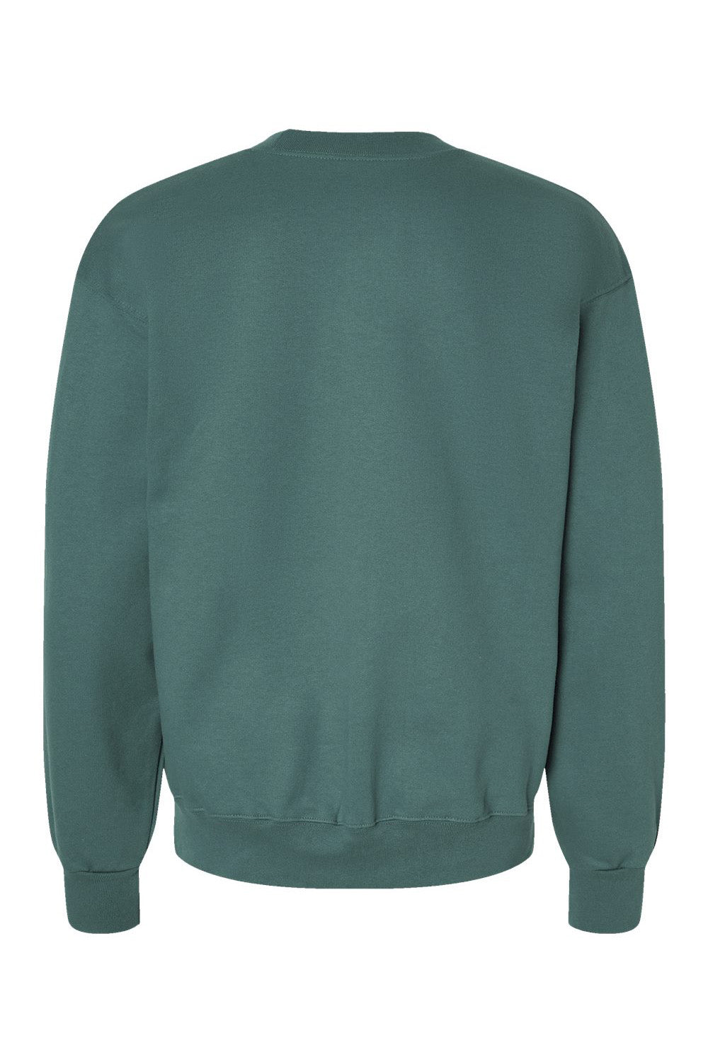 Hanes F260 Mens Ultimate Cotton PrintPro XP Pill Resistant Crewneck Sweatshirt Cactus Green Flat Back