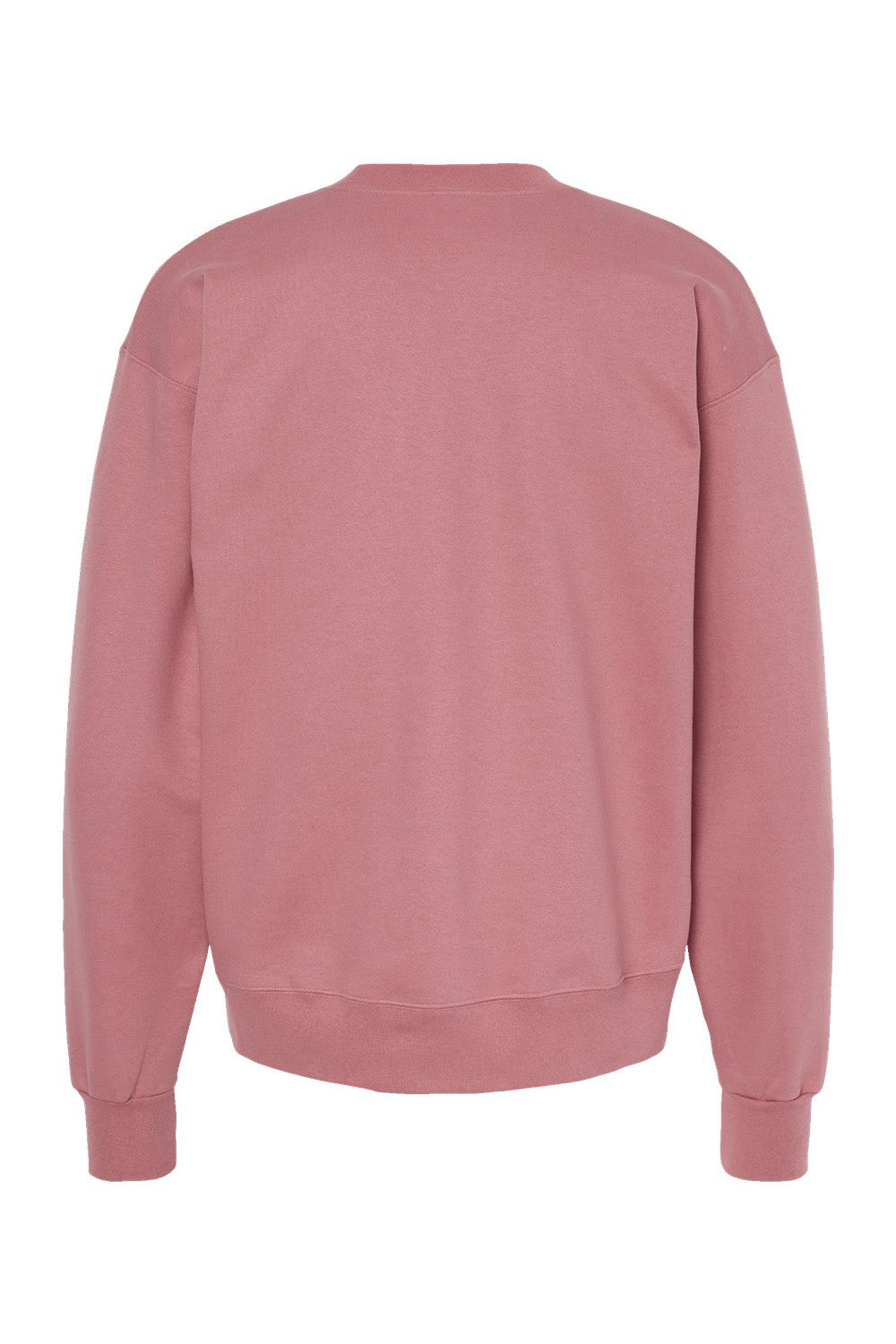 Hanes F260 Mens Ultimate Cotton PrintPro XP Pill Resistant Crewneck Sweatshirt Mauve Flat Back