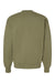 Hanes F260 Mens Ultimate Cotton PrintPro XP Pill Resistant Crewneck Sweatshirt Oregano Flat Back