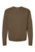 Hanes P160/P1607 Mens EcoSmart Print Pro XP Pill Resistant Fleece Crewneck Sweatshirt Army Brown Flat Front