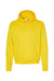 Hanes P170 Mens EcoSmart Print Pro XP Pill Resistant Hooded Sweatshirt Hoodie w/ Pouch Pocket Athletic Yellow Flat Front