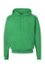 Hanes P170 Mens EcoSmart Print Pro XP Pill Resistant Hooded Sweatshirt Hoodie w/ Pouch Pocket Kelly Green Flat Front