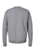 Hanes RS160 Mens Perfect Sweats Crewneck Sweatshirt Light Steel Grey Flat Back