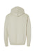 Hanes RS170 Mens Perfect Sweats Hooded Sweatshirt Hoodie w/ Pouch Pocket Sand Flat Back