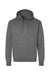 Hanes RS170 Mens Perfect Sweats Hooded Sweatshirt Hoodie w/ Pouch Pocket Smoke Grey Flat Front