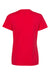 Hanes SL04 Womens Nano-T Short Sleeve Crewneck T-Shirt Athletic Red Flat Back