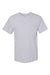 Hanes W110 Mens Workwear UPF 50+ Short Sleeve Crewneck T-Shirt w/ Pocket Light Steel Grey Flat Front