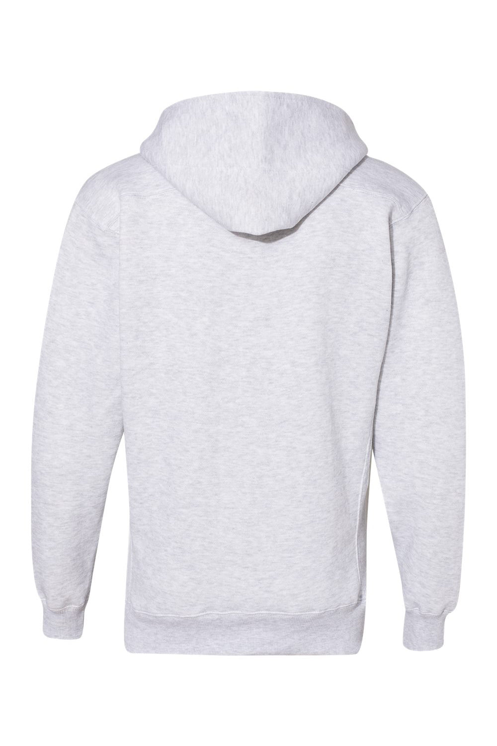 J America JA8830/8830 Mens Sport Lace Hooded Sweatshirt Hoodie w/ Pouch Pocket Ash Grey Flat Back