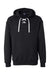 J America JA8830/8830 Mens Sport Lace Hooded Sweatshirt Hoodie w/ Pouch Pocket Black Flat Front