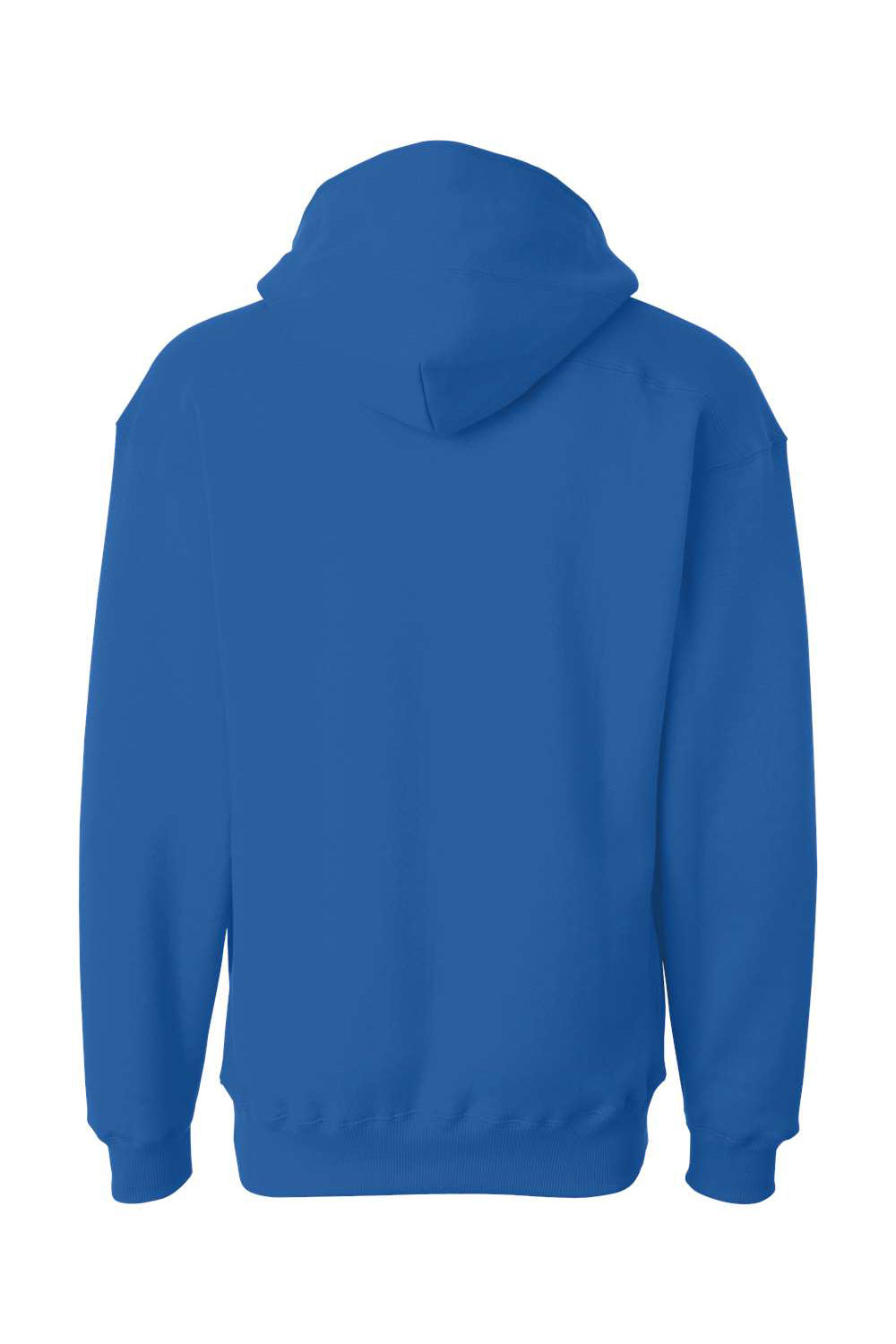 J America JA8830/8830 Mens Sport Lace Hooded Sweatshirt Hoodie w/ Pouch Pocket Royal Blue Flat Back